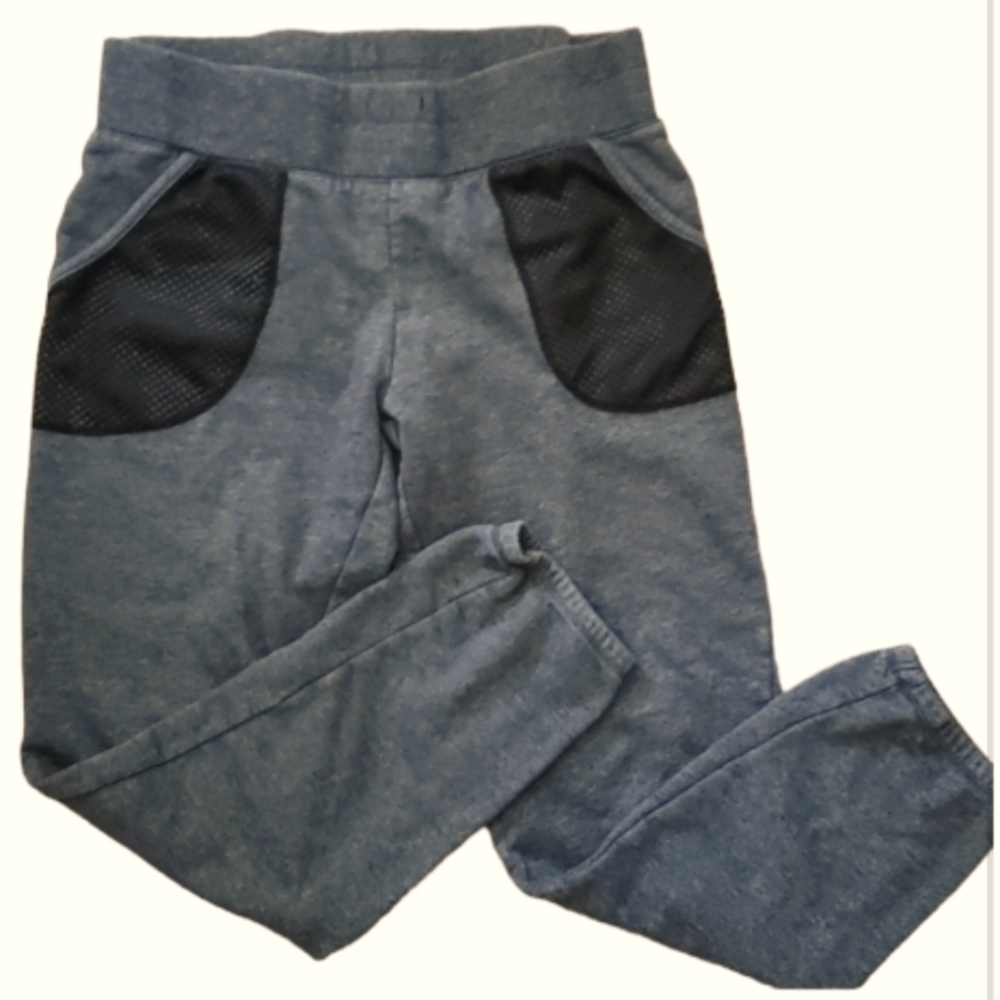 Marc New York Womans Grey Mesh Pocket Joggers Size‎ Medium